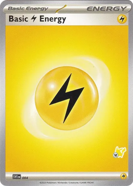 Basic Lightning Energy, Pokémon card BA24 004-12 — Battle Academy 2024 set