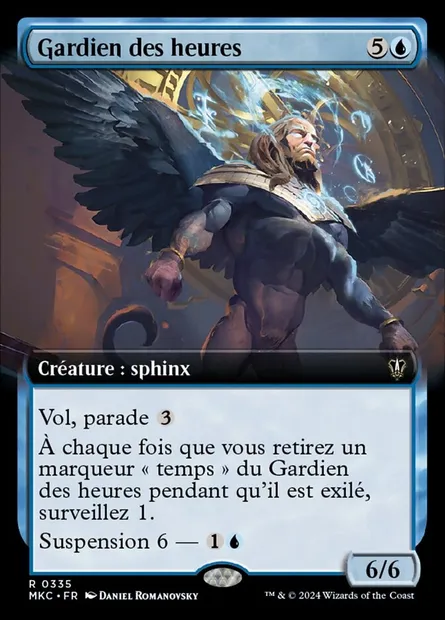Gardien des heures, carte Magic MKC 335 — extension Murders at Karlov Manor Commander