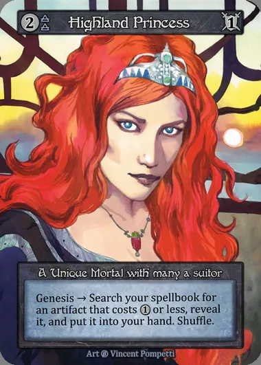 Highland Princess, carte Sorcery BET 083 — extension Beta