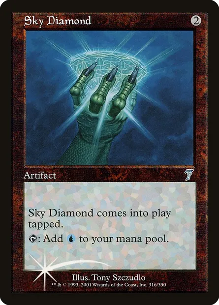 Sky Diamond, Magic card 7ED 316★ — Seventh Edition set