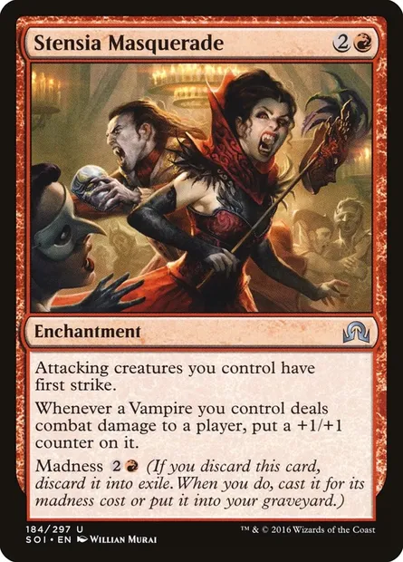 Stensia Masquerade, Magic card SOI 184 — Shadows over Innistrad set
