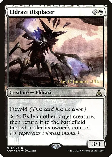Eldrazi Displacer, Magic card POGW 13s — Oath of the Gatewatch Promos set