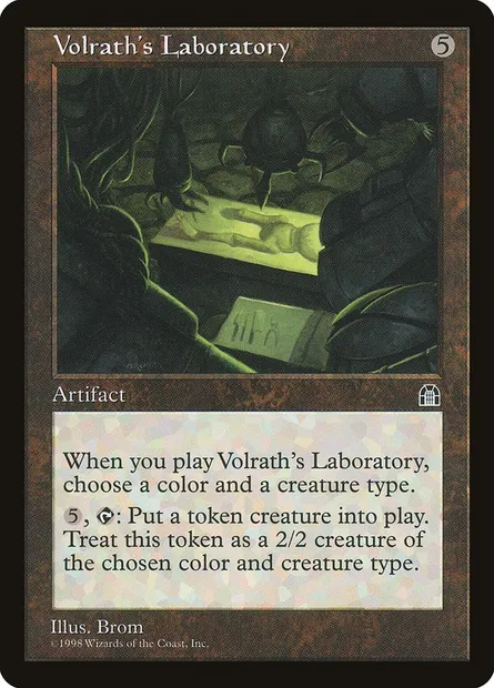 Volrath's Laboratory, Magic card STH 142 — Stronghold set