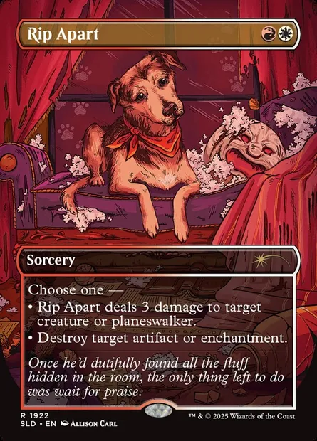 Dilacérer, carte Magic SLD 1922 — extension Secret Lair Drop