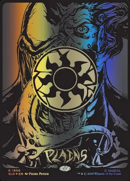Plains, Magic card SLD 1950 — Secret Lair Drop set