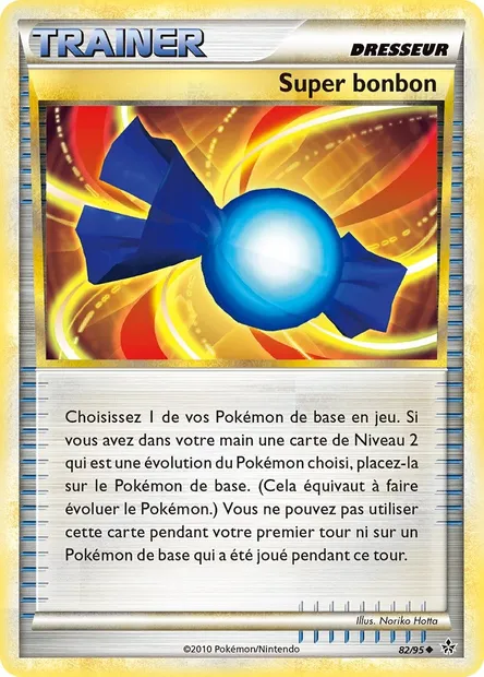 Super bonbon, carte Pokémon UL 82 — extension Déchaînement