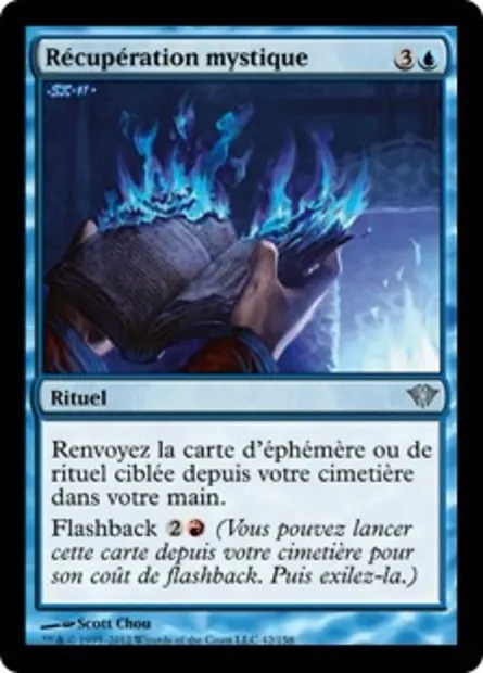 Récupération mystique, carte Magic DKA 42 — extension Obscure Ascension