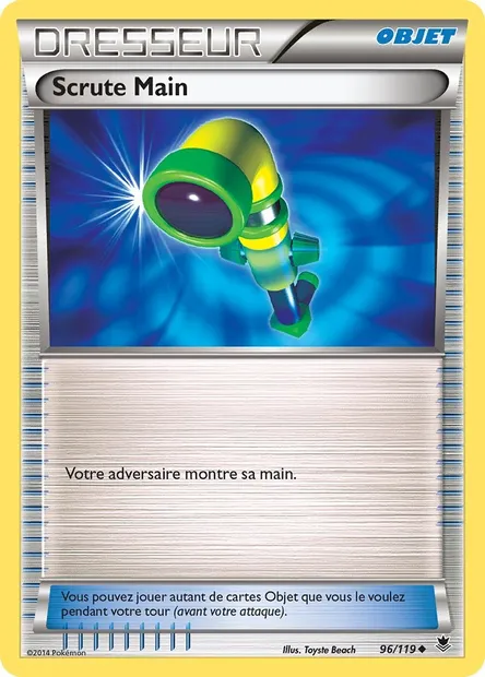 Scrute Main, carte Pokémon PHF 96 — extension Vigueur Spectrale