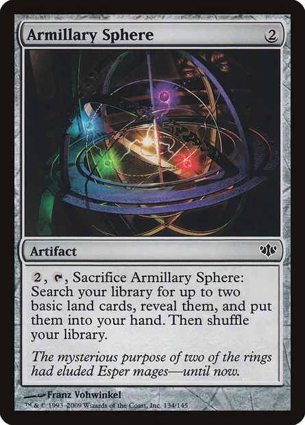 Armillary Sphere, Magic card CON 134 — Conflux set