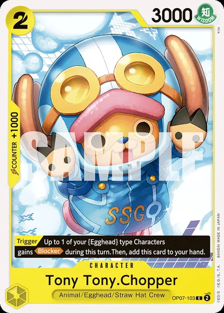 Tony-Tony Chopper, carte One Piece OP07-103 — extension 500 YEARS IN THE FUTURE