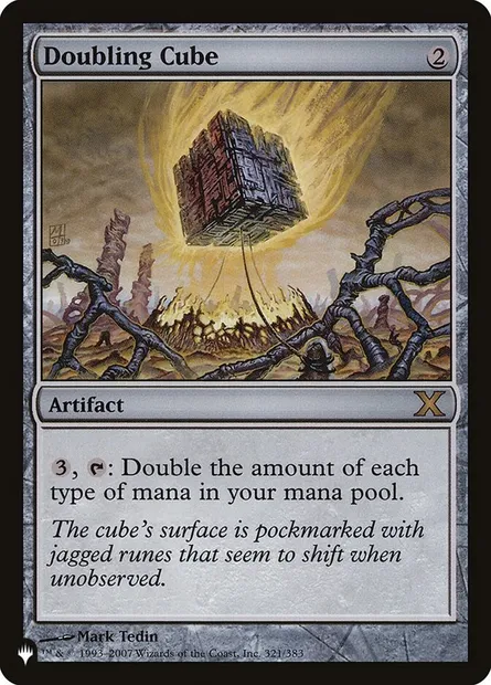 Cube dédoubleur, carte Magic PLST 10E-321 — extension The List