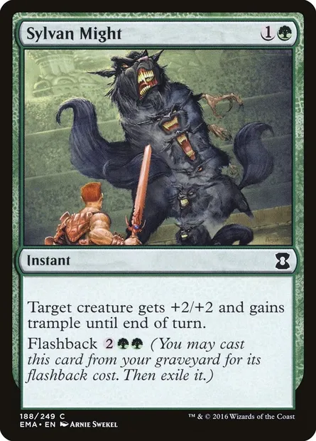 Sylvan Might, Magic card EMA 188 — Eternal Masters set