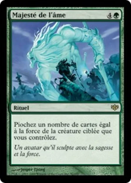 Majesté de l'âme, carte Magic CON 92 — extension Conflux