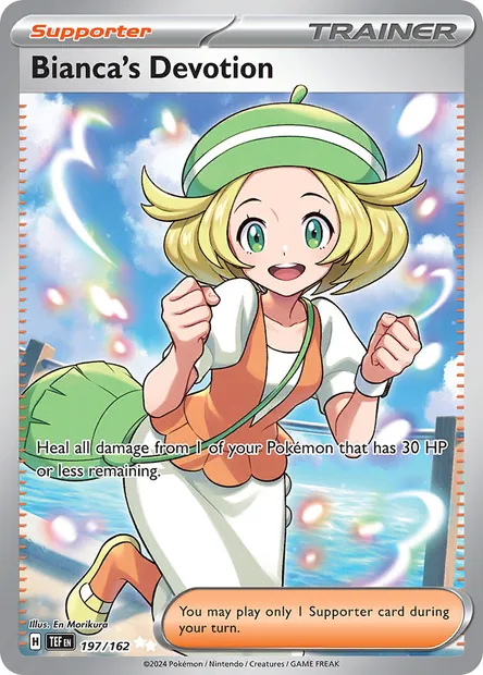 Bianca's Devotion, Pokémon card TEF 197 — Temporal Forces set