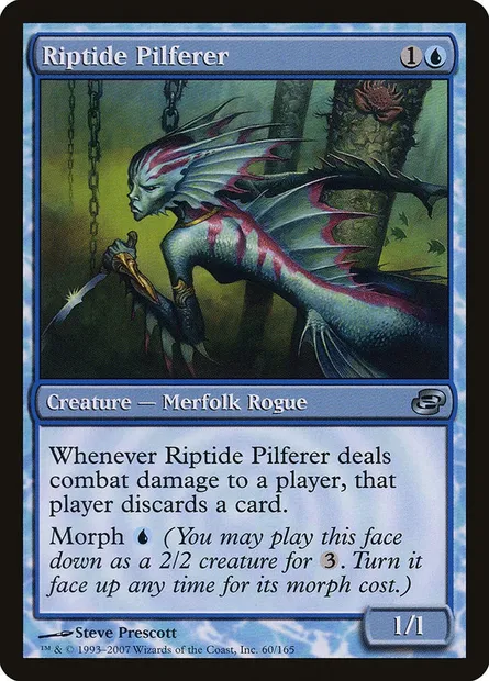 Riptide Pilferer, Magic card PLC 60 — Planar Chaos set
