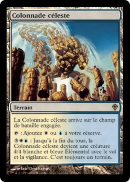 Colonnade céleste, carte Magic WWK 133 — extension Worldwake
