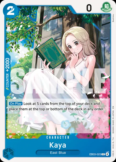 Kaya, One Piece card EB03-023 — ONE PIECE HEROINES EDITION set