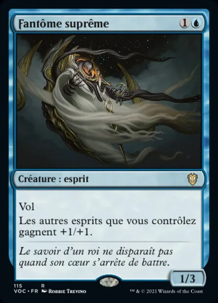 Fantôme suprême, carte Magic VOC 115 — extension Crimson Vow Commander