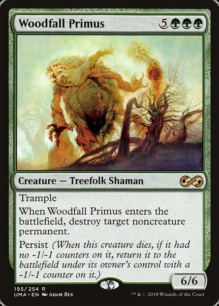 Woodfall Primus, Magic card UMA 195 — Ultimate Masters set