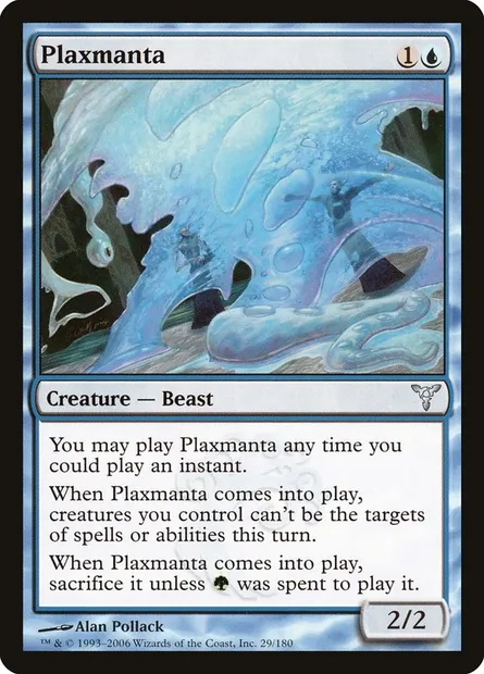 Plaxmanta, Magic card DIS 29 — Dissension set