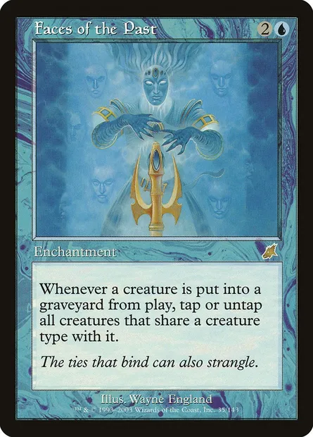 Visages du passé, carte Magic SCG 35 — extension Fléau