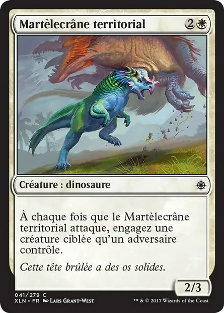 Martèlecrâne territorial, carte Magic XLN 41 — extension Ixalan