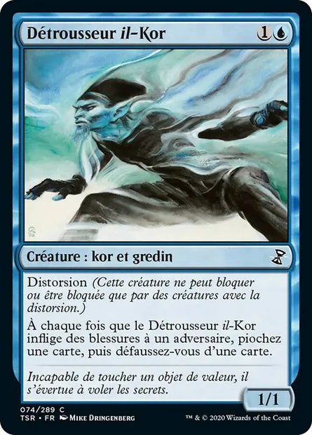 Détrousseur il-Kor, carte Magic TSR 74 — extension Spirale Temporelle Remastered