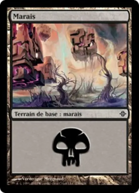 Marais, carte Magic ROE 239 — extension L'ascension des Eldrazi