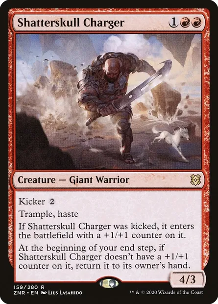 Shatterskull Charger, Magic card ZNR 159 — Zendikar Rising set