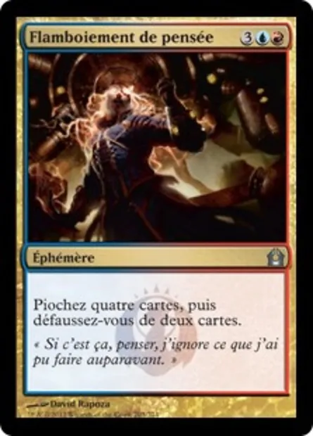 Flamboiement de pensée, carte Magic RTR 203 — extension Retour à Ravnica