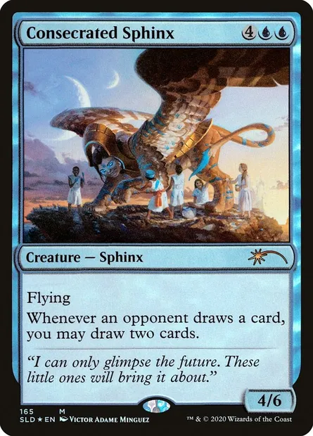 Consecrated Sphinx, Magic card SLD 165 — Secret Lair Drop set