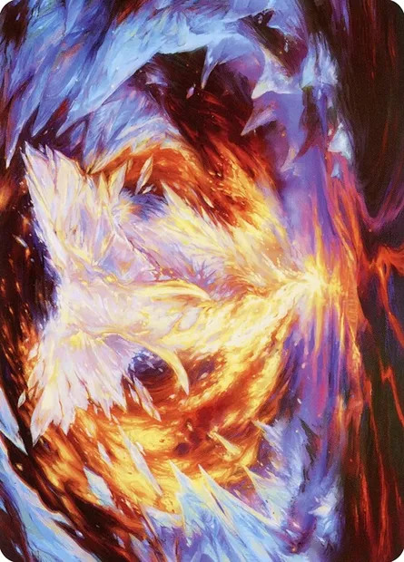 Magma Opus // Magma Opus, Magic card ASTX 32 — Strixhaven Art Series set
