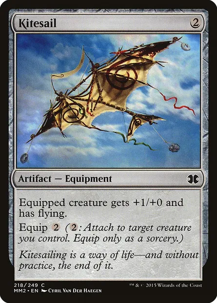Kitesail, Magic card MM2 218 — Modern Masters 2015 set