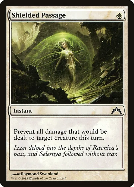 Shielded Passage, Magic card GTC 24 — Gatecrash set