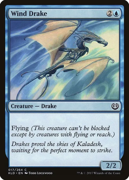 Wind Drake, Magic card KLD 70† — Kaladesh set