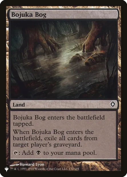 Bojuka Bog, Magic card PLST WWK-132 — The List set