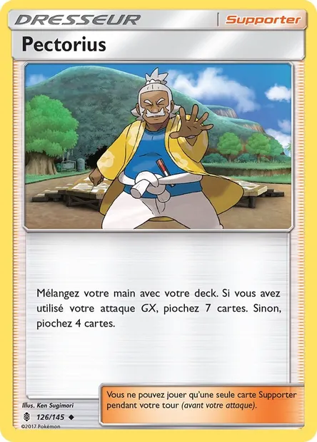 Pectorius, carte Pokémon GRI 126 — extension Gardiens Ascendants