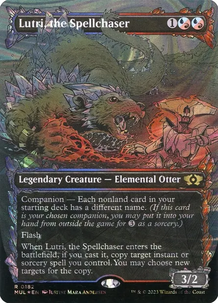 Lutri, the Spellchaser, Magic card MUL 182 — Multiverse Legends set
