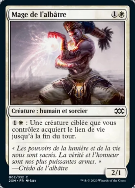 Mage de l'albâtre, carte Magic 2XM 2 — extension Double Masters