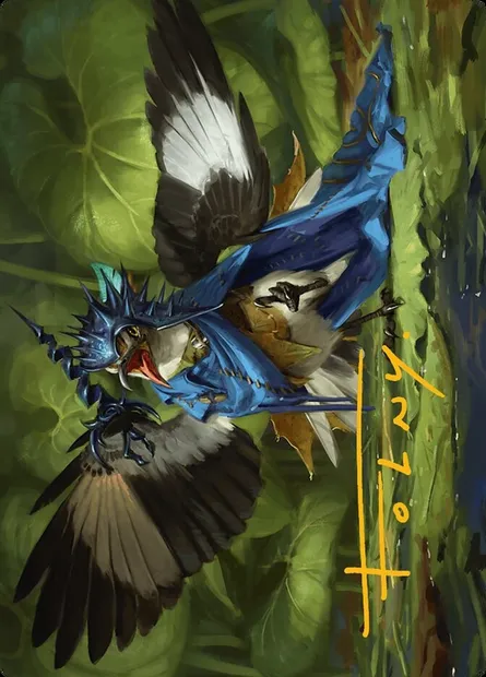 Mockingbird // Mockingbird, Magic card ABLB 9 — Bloomburrow Art Series set