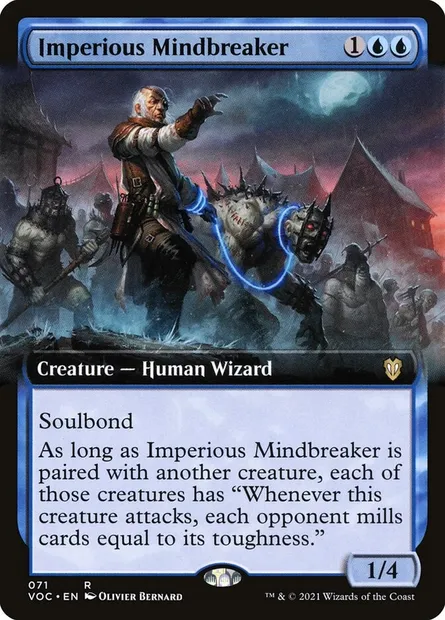 Imperious Mindbreaker, Magic card VOC 71 — Crimson Vow Commander set