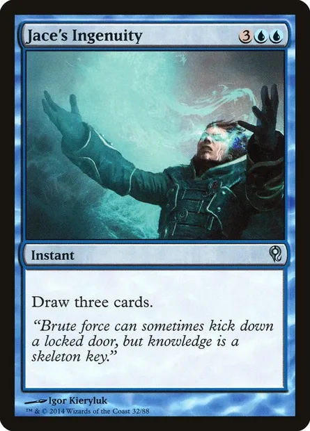 Jace's Ingenuity, Magic card DDM 32 — Duel Decks: Jace vs. Vraska set