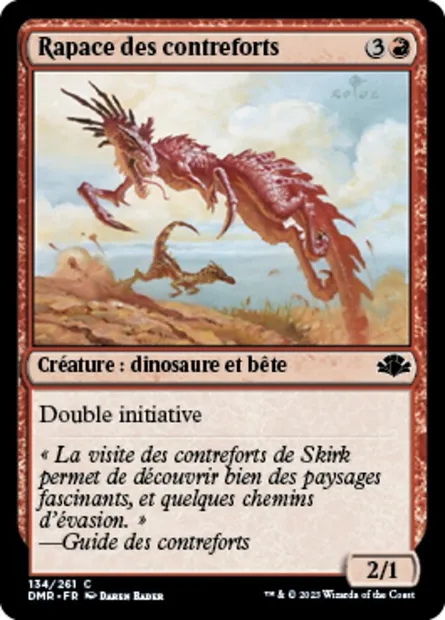 Rapace des contreforts, carte Magic DMR 134 — extension Dominaria Remastered