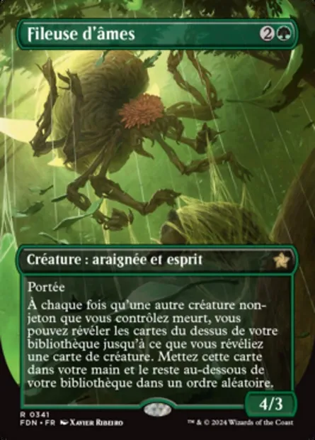 Fileuse d'âmes, carte Magic FDN 341 — extension Foundations