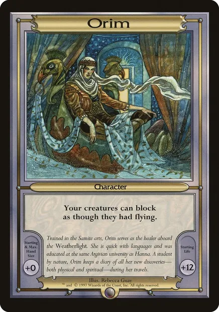 Orim, carte Magic PVAN 205 — extension Vanguard Series