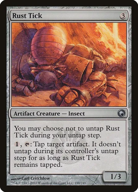 Rust Tick, Magic card SOM 198 — Scars of Mirrodin set