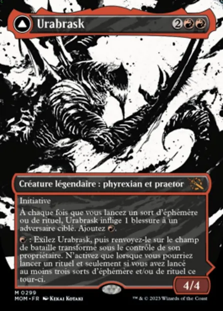 Urabrask // Le grand Ouvrage, carte Magic MOM 299 — extension L'invasion des machines
