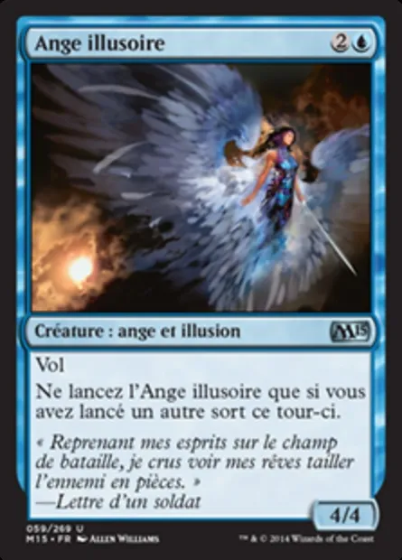 Ange illusoire, carte Magic M15 59 — extension Magic 2015