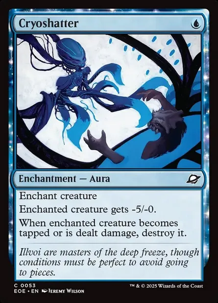Cryoshatter, Magic card EOE 53 — Edge of Eternities set