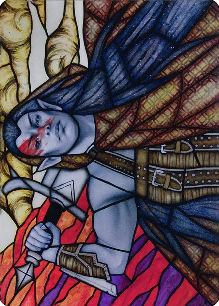 Radha, Coalition Warlord // Radha, Coalition Warlord, Magic card ADMU 75 — Dominaria United Art Series set
